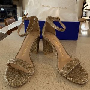 Stuart Weitzman Nearly Nude Strap Sandal